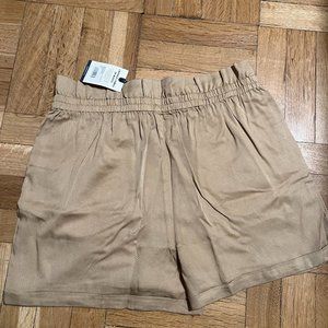 United by Blue Womens Tencel Pull-On Shorts Relaxed Flax Color Medium M